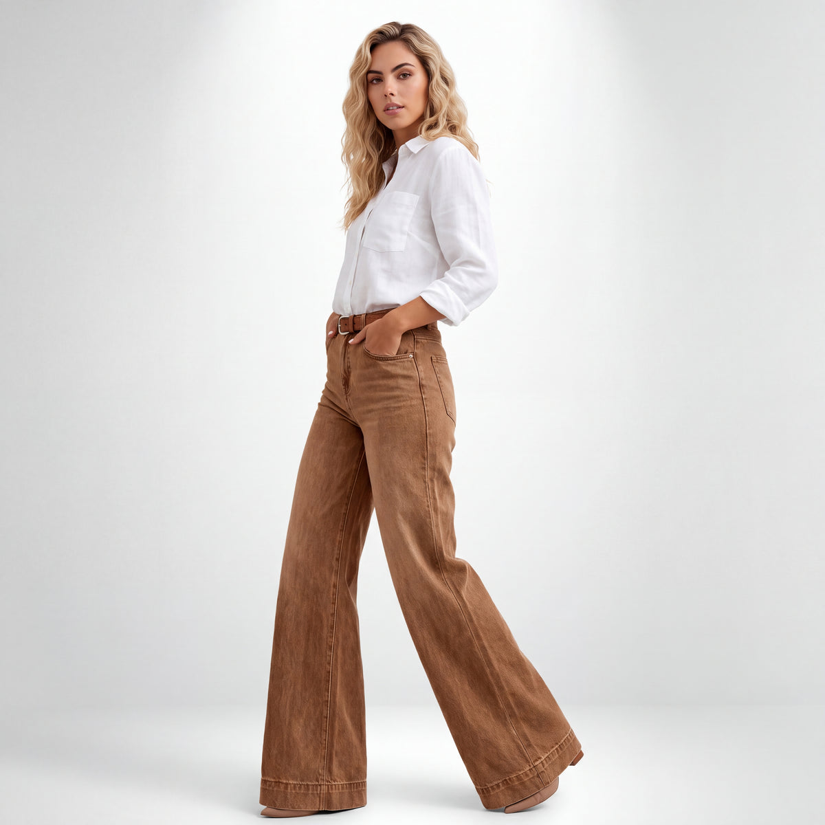 KIARA | JEANS WIDE LEG