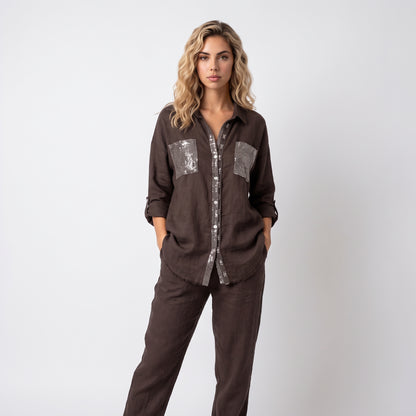 SAMARA | CONJUNTO CON DETALLES DE LENTEJUELAS