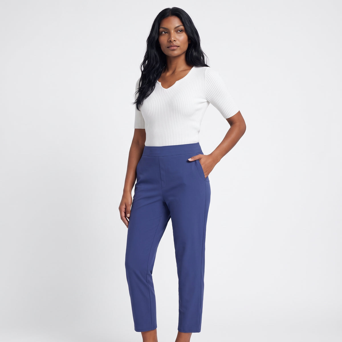 FLORENCE | PANTALÓN HIGH-WAIST STRETCH