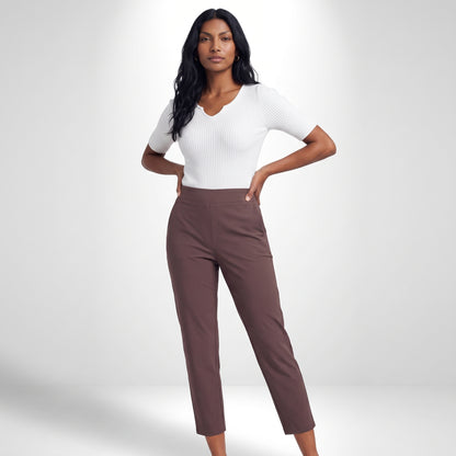 FLORENCE | PANTALÓN HIGH-WAIST STRETCH