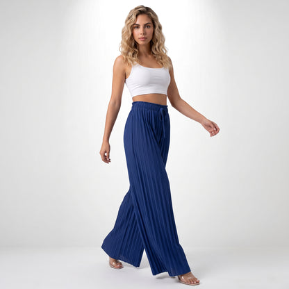 GEMMA | PANTALÓN PLISADO WIDE LEG