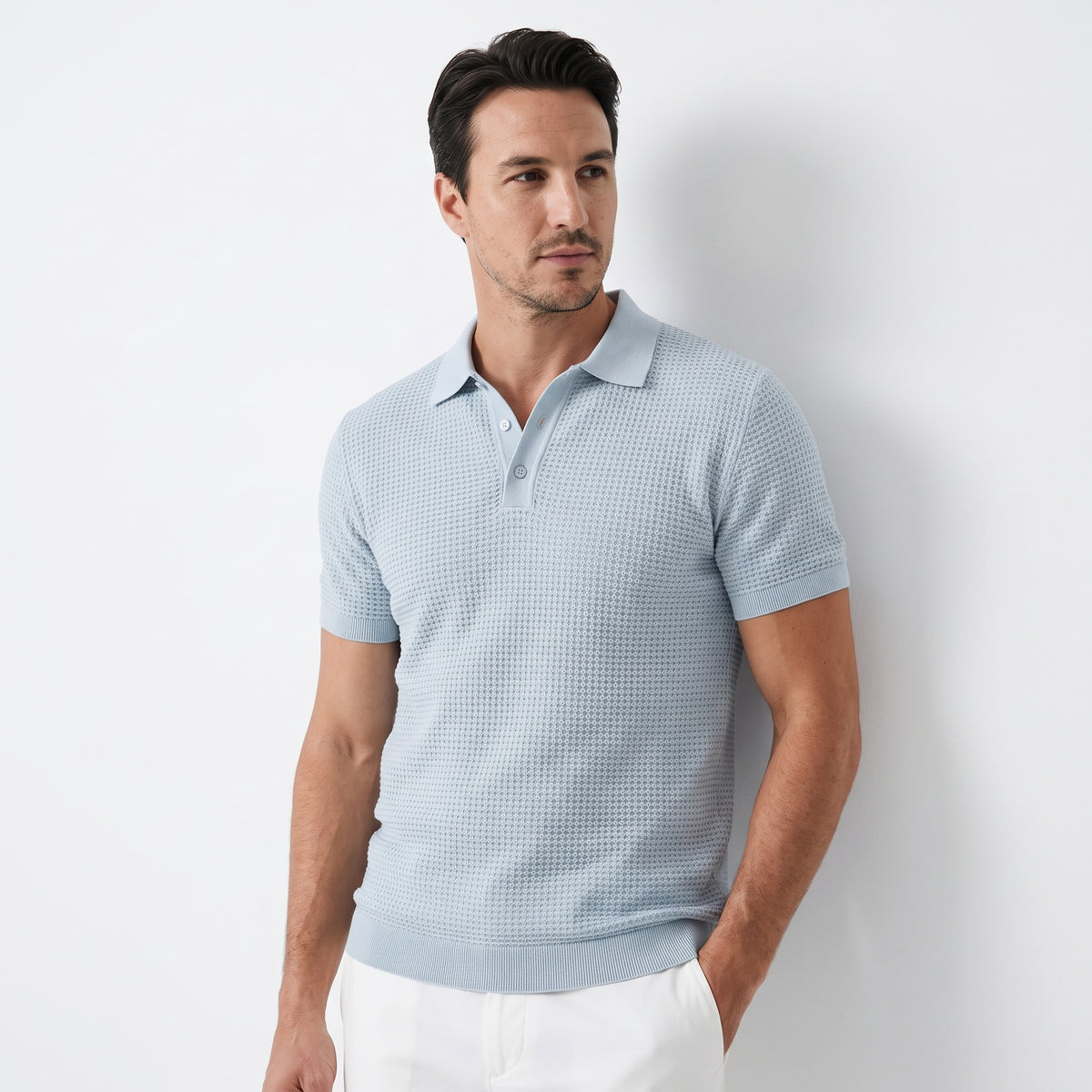 JULIO | POLO DE PUNTO TEXTURIZADO