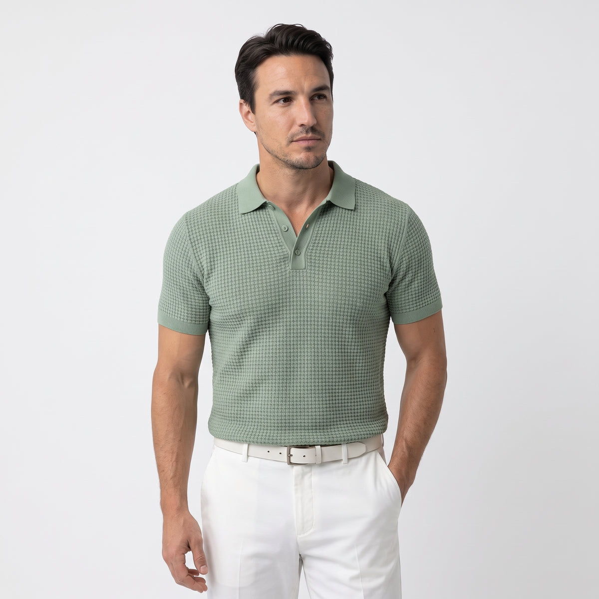 JULIO | POLO DE PUNTO TEXTURIZADO