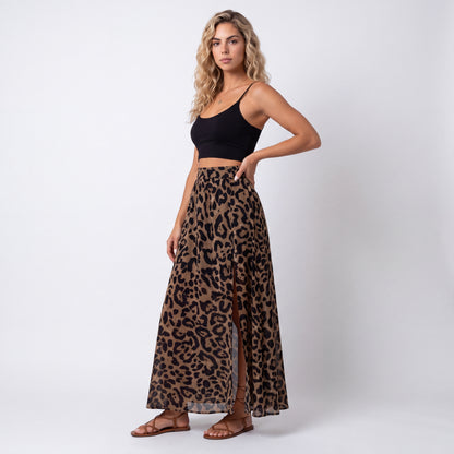 SABRINA | FALDA ANIMAL PRINT
