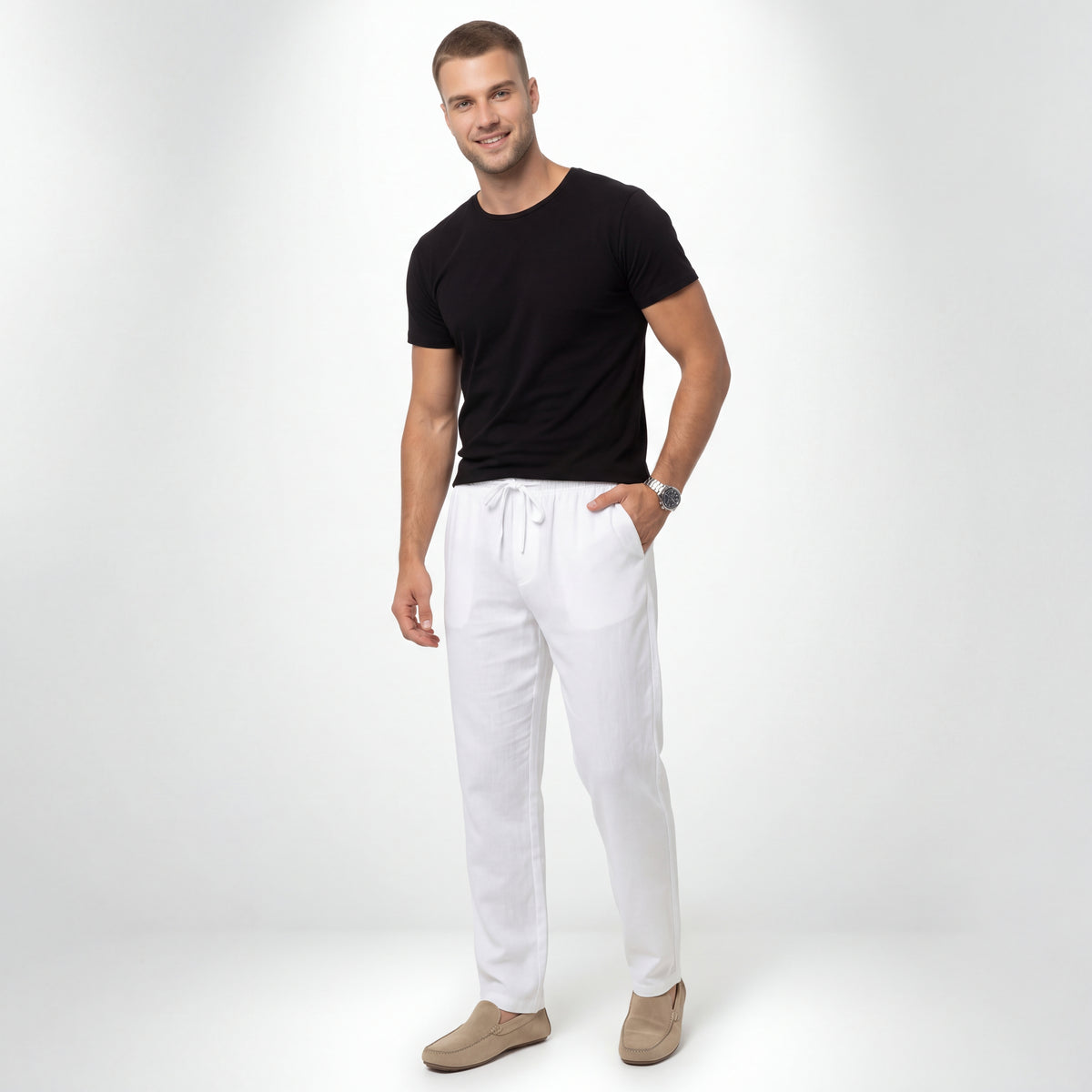 MATEO | PANTALÓN DE LINO