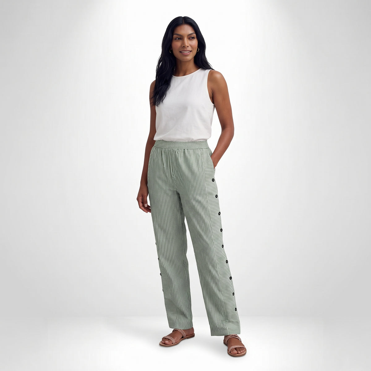 ALBA | PANTALÓN DE RAYAS