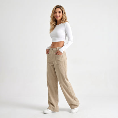 NOELIA | PANTALÓN DE PANA
