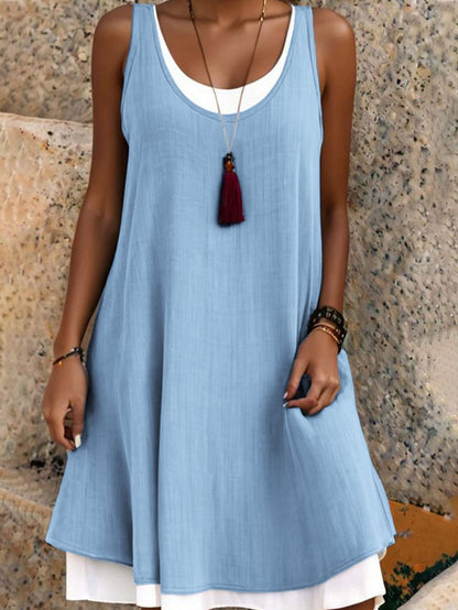 ✨Neu! Sommerliches Layering-Kleid ohne Träger - 🔥Jetzt 50% sparen!