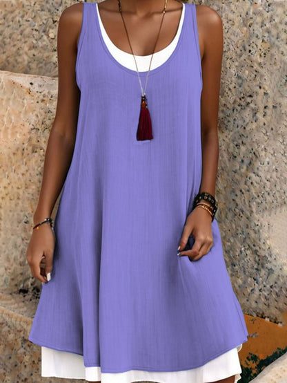 ✨Neu! Sommerliches Layering-Kleid ohne Träger - 🔥Jetzt 50% sparen!