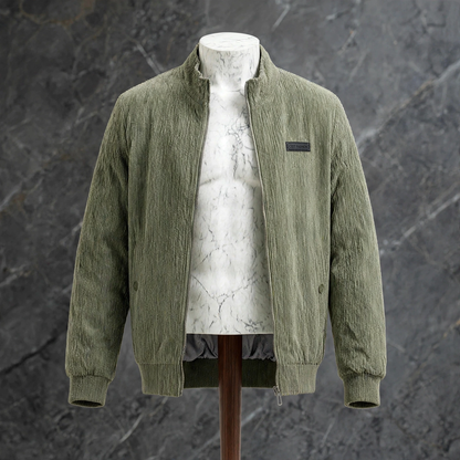 GUSTAVO | CHAQUETA DE PANA CON CUELLO ALTO