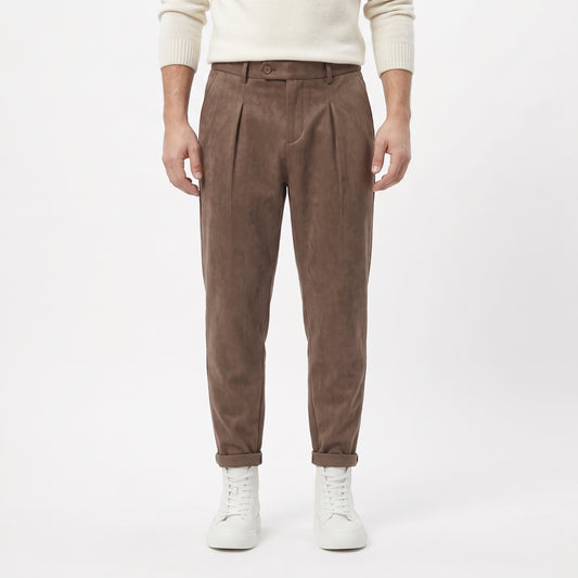 RICARDO | PANTALÓN DE EFECTO SUEDE