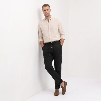 GABRIEL | PANTALÓN DE LINO RELAJADO