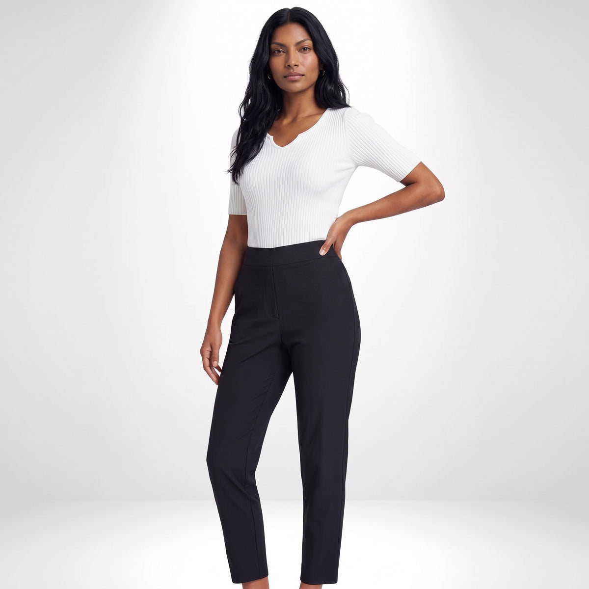 FLORENCE | PANTALÓN HIGH-WAIST STRETCH