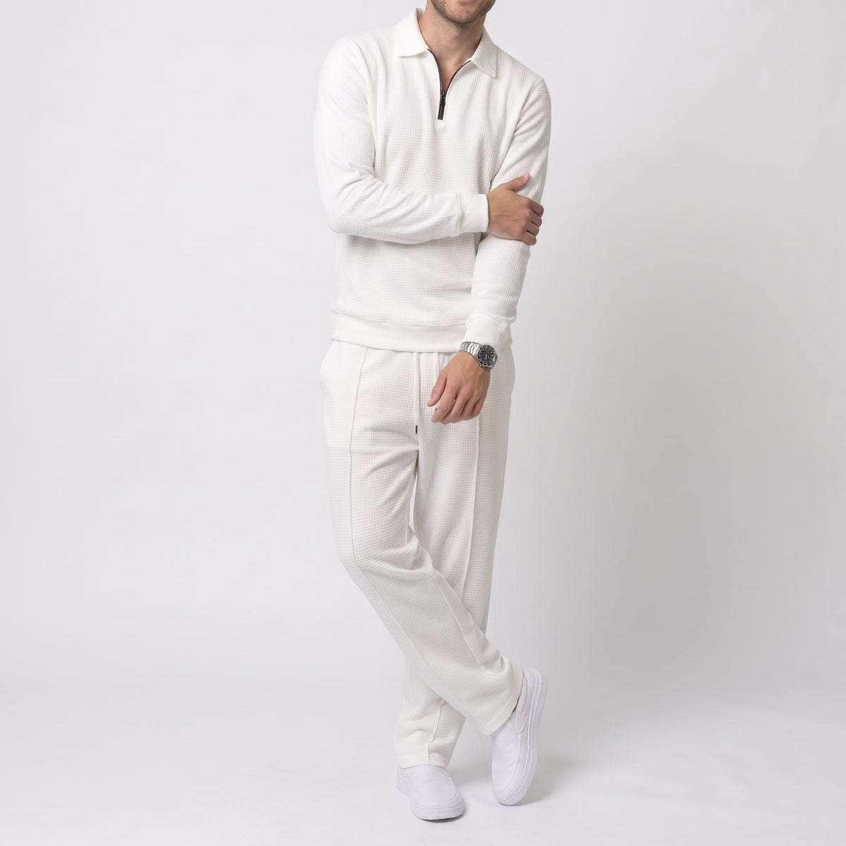 AXEL | CONJUNTO DE PUNTO WAFFLE