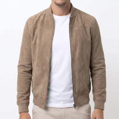 RAMON | CHAQUETA BOMBER DE SUEDE