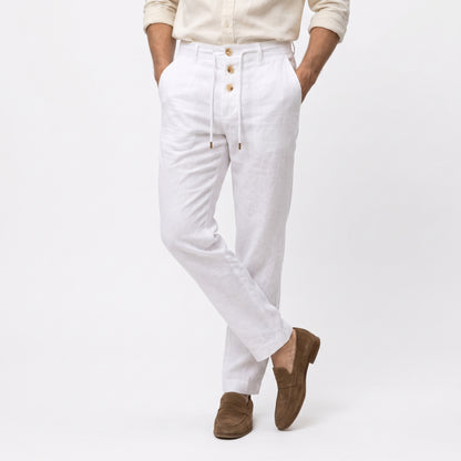 GABRIEL | PANTALÓN DE LINO RELAJADO