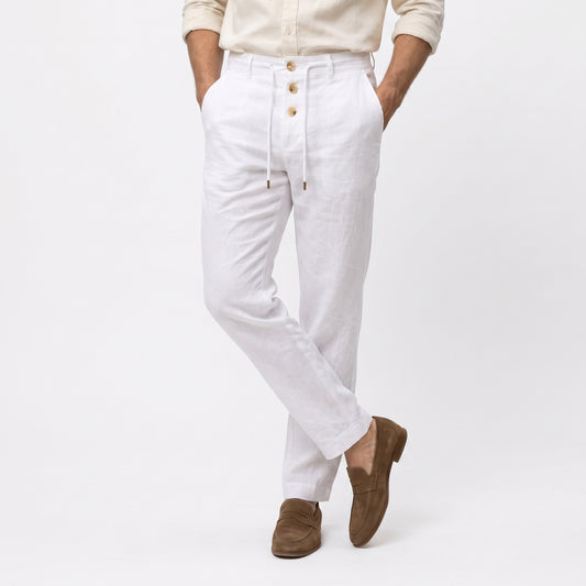 GABRIEL | PANTALÓN DE LINO RELAJADO