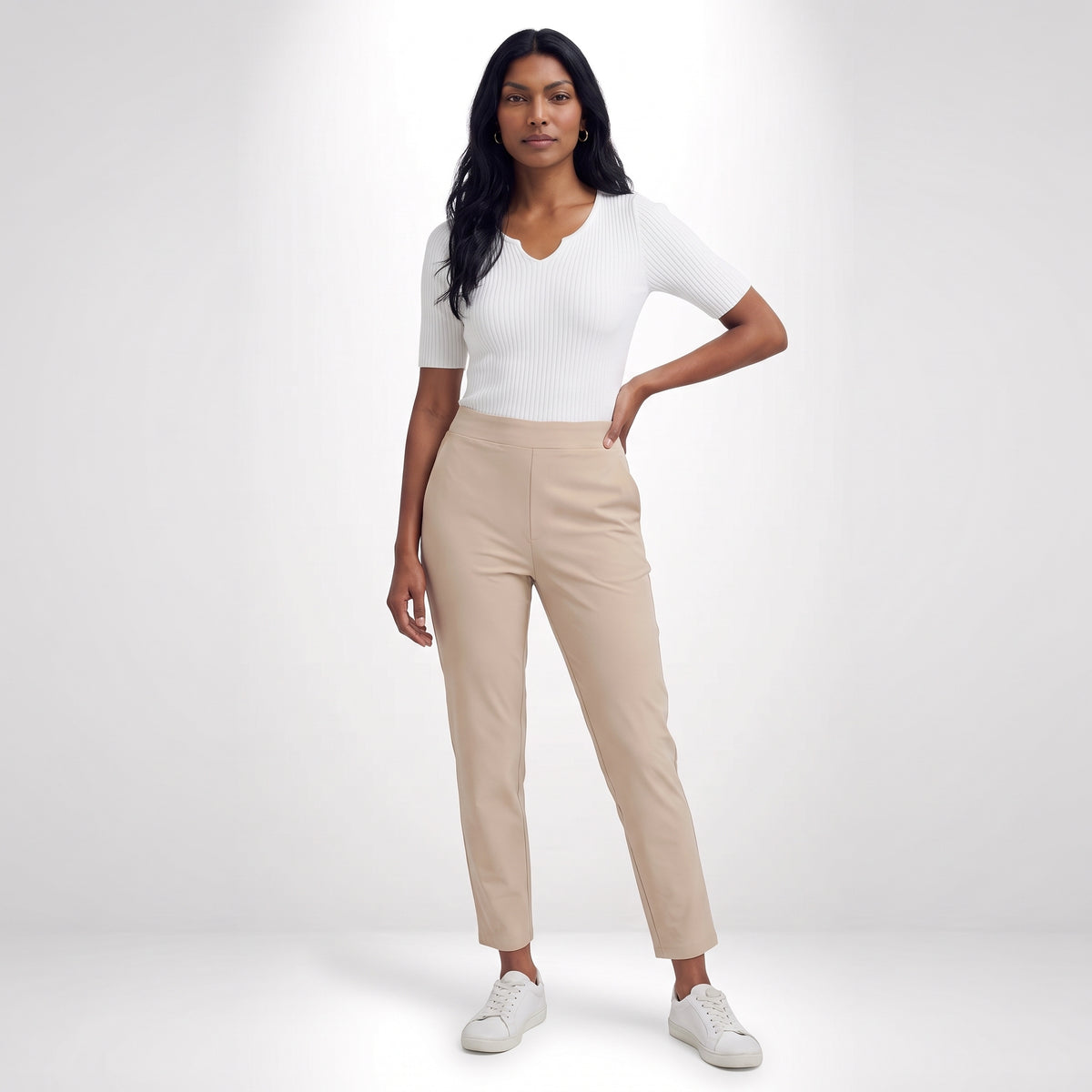 FLORENCE | PANTALÓN HIGH-WAIST STRETCH