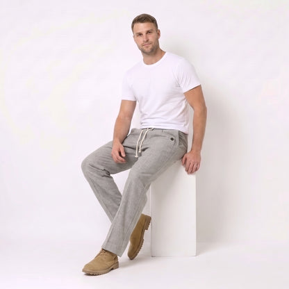 ALLESIO | PANTALÓN RELAJADO DE ALGODÓN