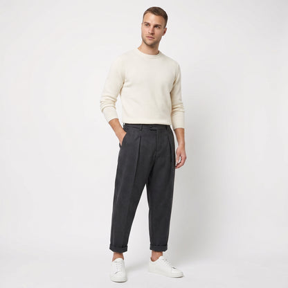 RICARDO | PANTALÓN DE EFECTO SUEDE