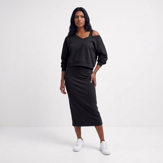 ABRIL | CONJUNTO VESTIDO & SUÉTER