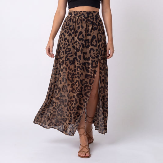SABRINA | FALDA ANIMAL PRINT