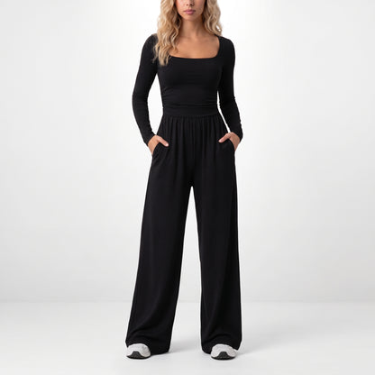 ANTONELLA | JUMPSUIT WIDE LEG