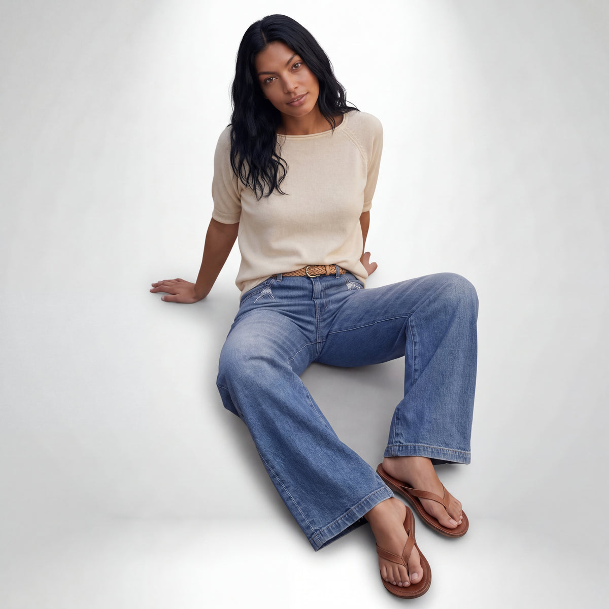 DANIELA | JEANS DE PIERNA ANCHA