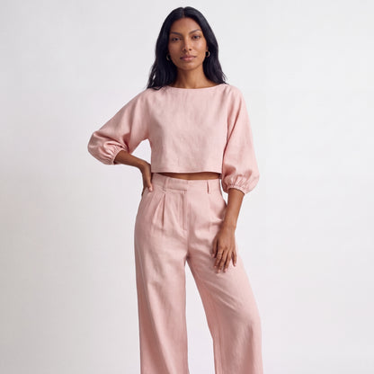 ROSALIA | CONJUNTO WIDE LEG DE 2 PIEZAS