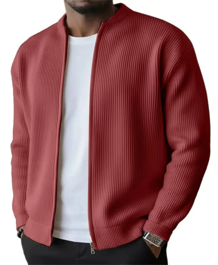 ÁLVARO | CHAQUETA DE PANA CON CIERRE