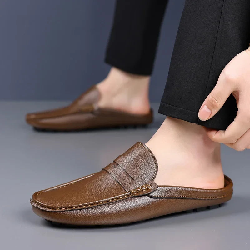 LUCAS | MOCASÍN ABIERTO DE PIEL