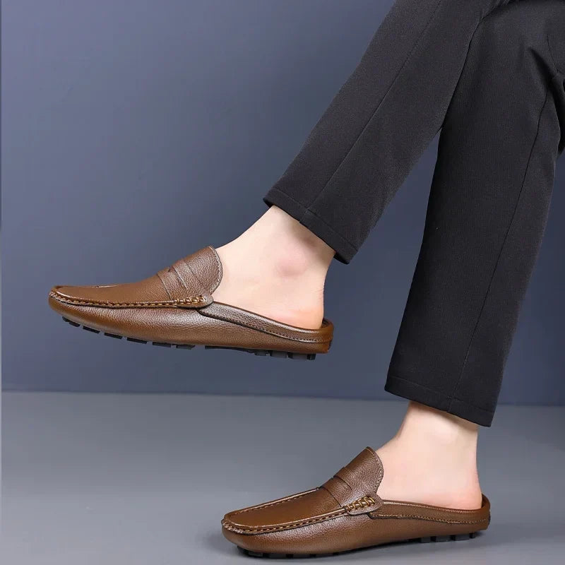 LUCAS | MOCASÍN ABIERTO DE PIEL