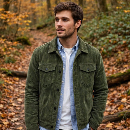 ESTEBAN | CHAQUETA TRUCKER DE PANA