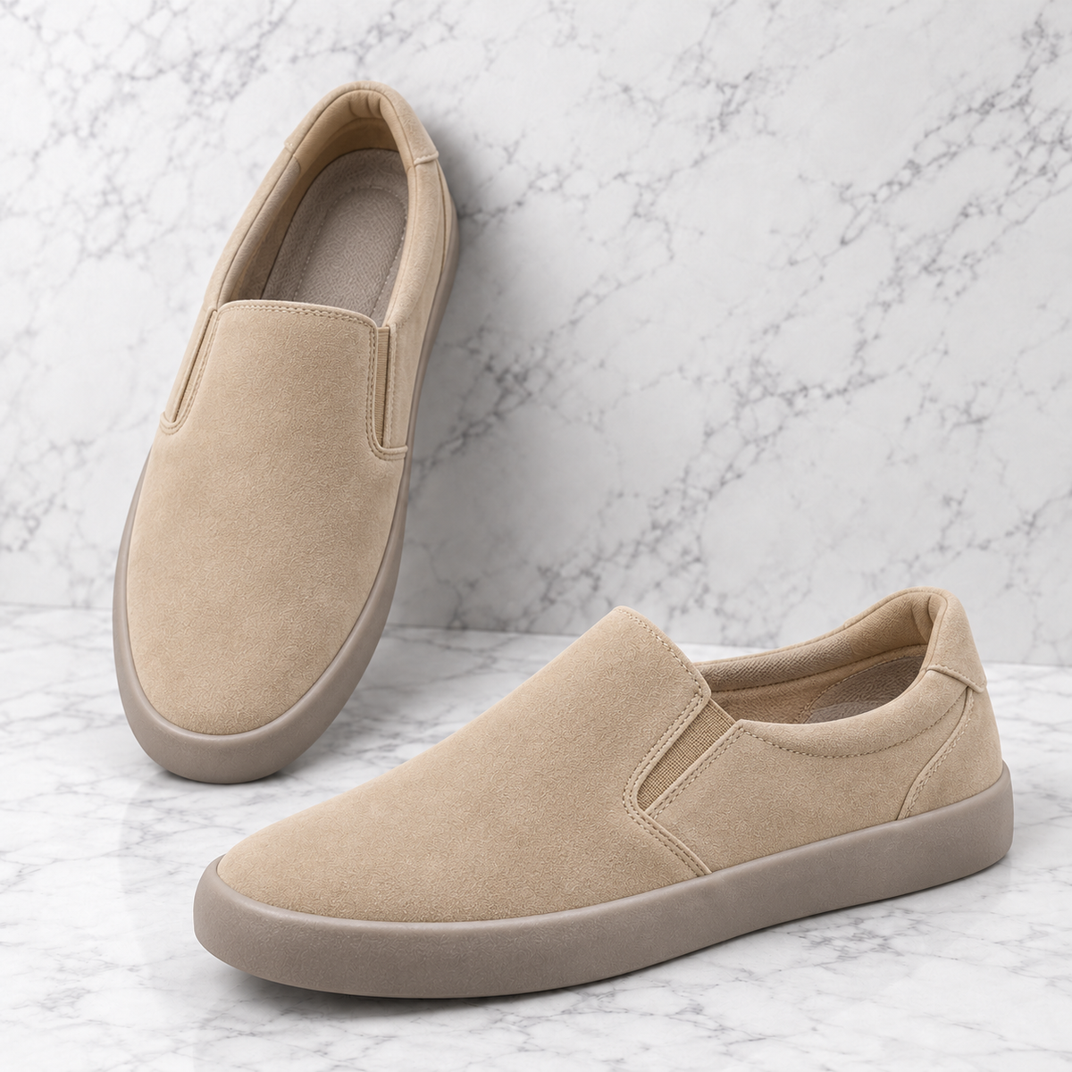 LEANDRO | SLIP-ON DE GAMUZA