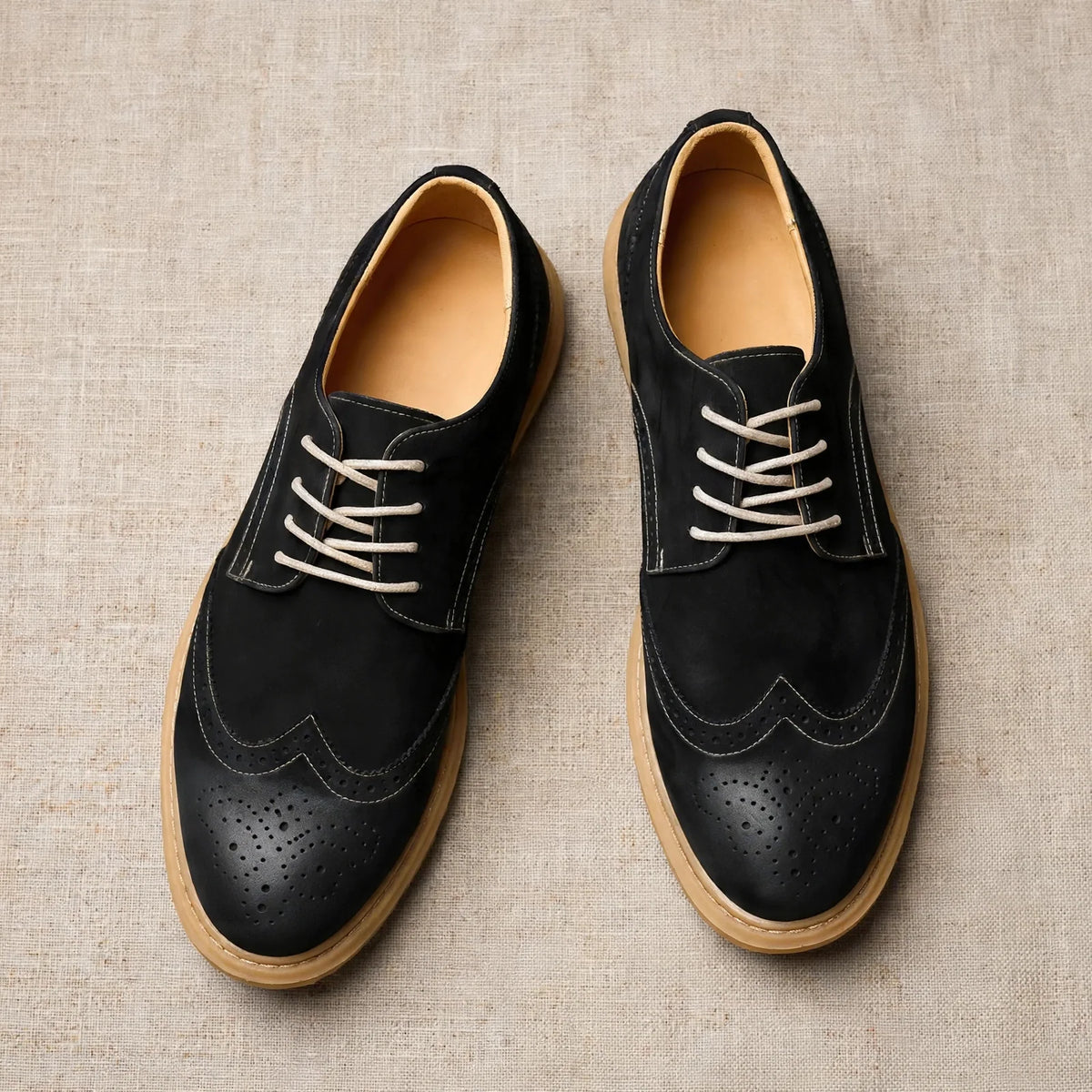 SIMÓN | ZAPATO WINGTIP DE PIEL