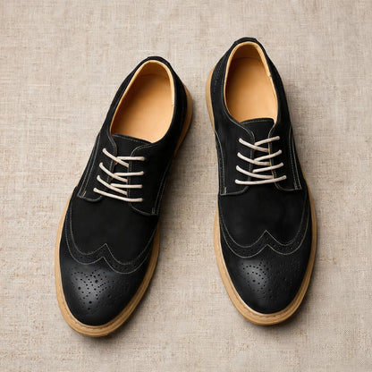 SIMÓN | ZAPATO WINGTIP DE PIEL