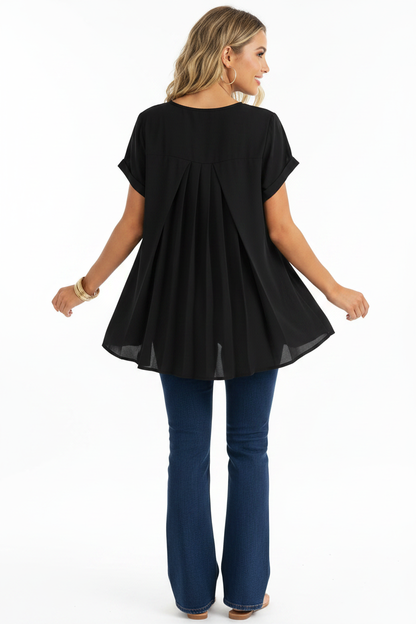 Blusa Daniela Negro - Espalda