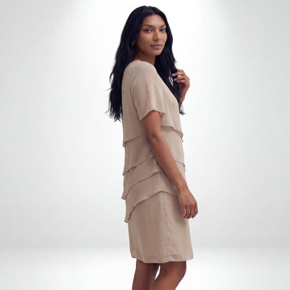 FRANCESCA | VESTIDO MIDI DE CHIFFON