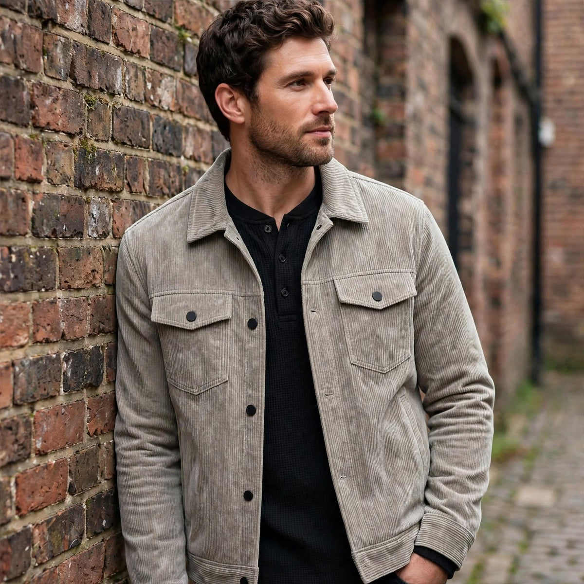 ESTEBAN | CHAQUETA TRUCKER DE PANA