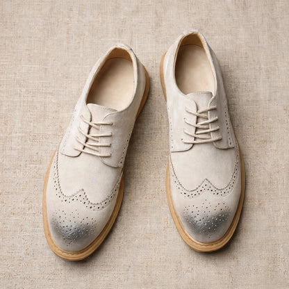 SIMÓN | ZAPATO WINGTIP DE PIEL