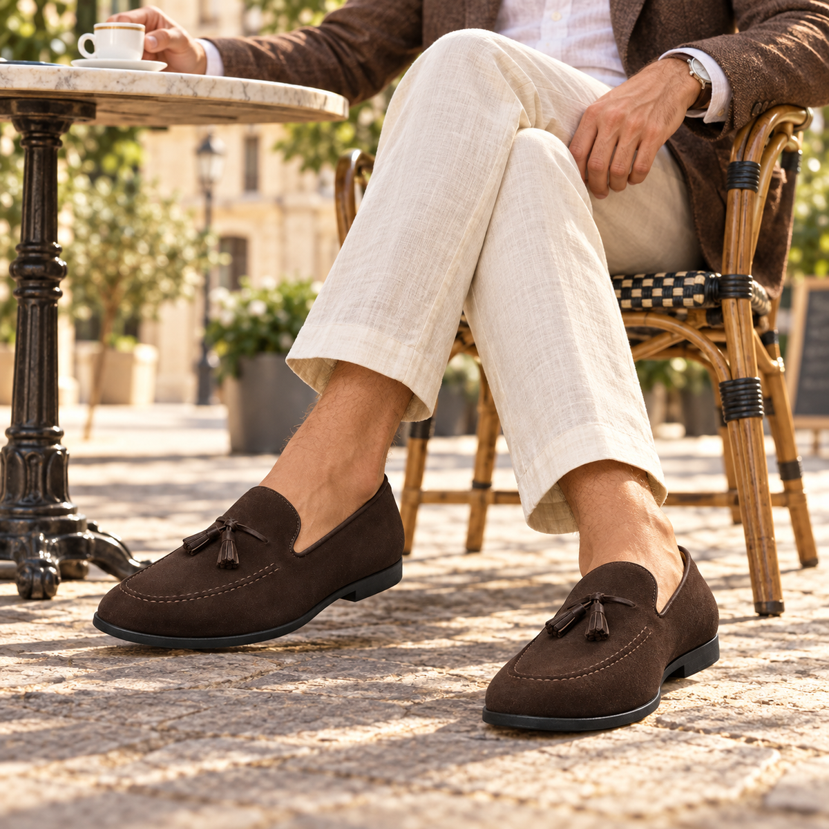 MARTÍN | MOCASÍN CON BORLAS