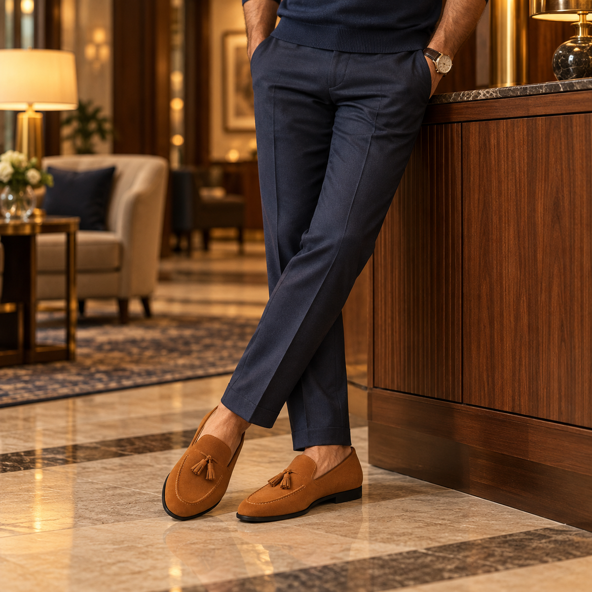 MARTÍN | MOCASÍN CON BORLAS