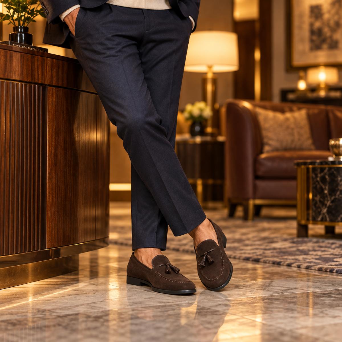 MARTÍN | MOCASÍN CON BORLAS