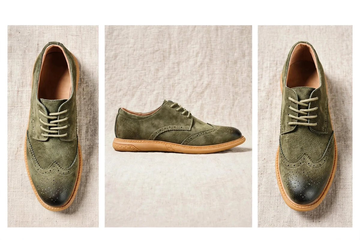 SIMÓN | ZAPATO WINGTIP DE PIEL