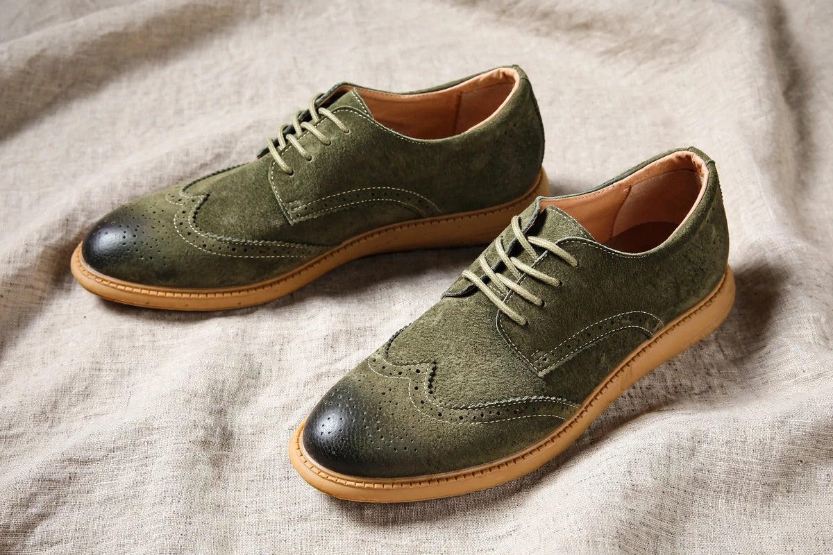 SIMÓN | ZAPATO WINGTIP DE PIEL