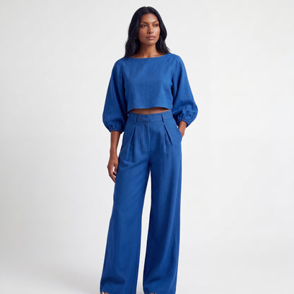 ROSALIA | CONJUNTO WIDE LEG DE 2 PIEZAS