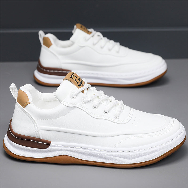 Lässige, bequeme Herren-Turnschuhe aus Leder