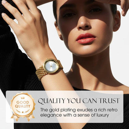 RENATA | RELOJ REDONDO CON BRAZALETE