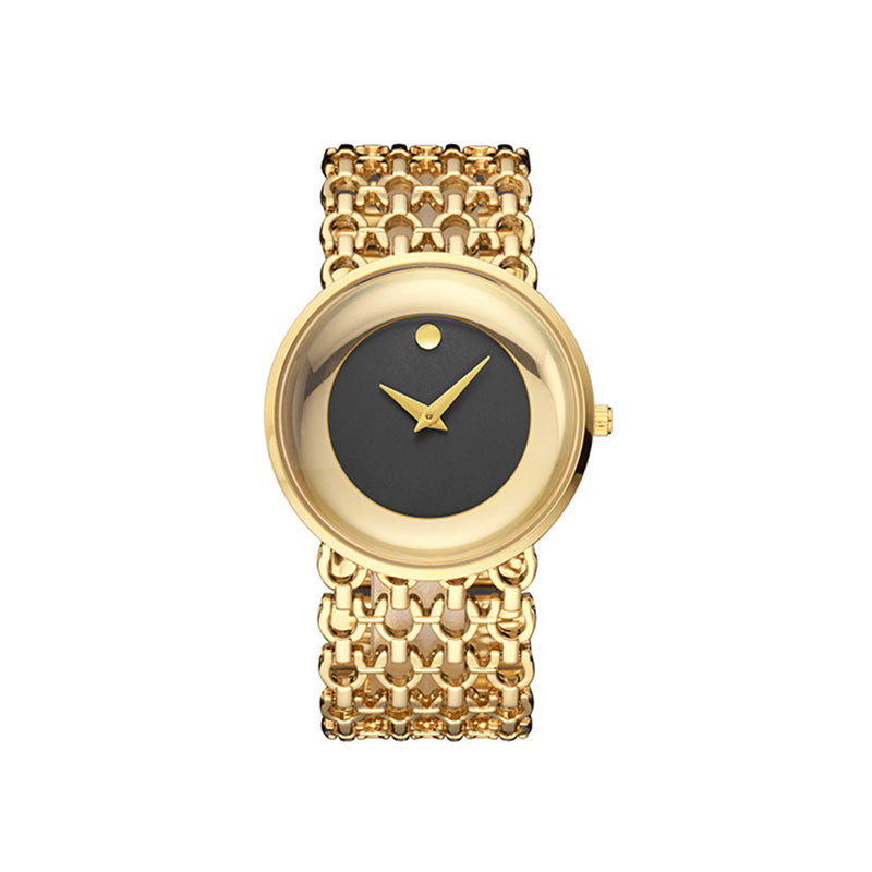 RENATA | RELOJ REDONDO CON BRAZALETE
