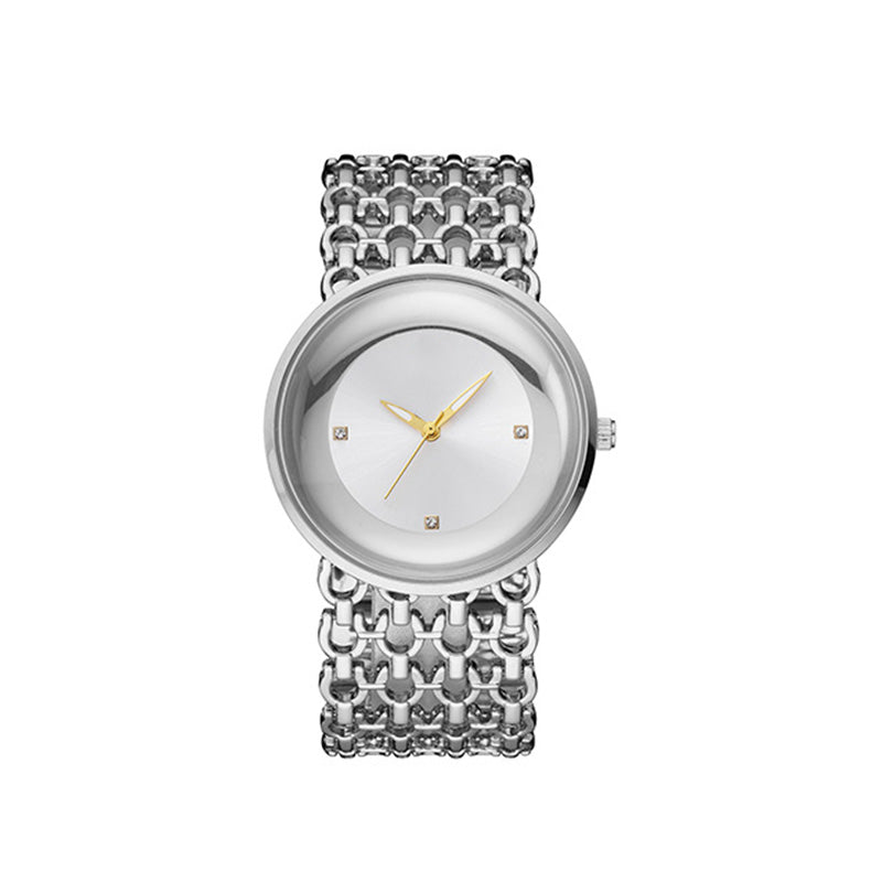 RENATA | RELOJ REDONDO CON BRAZALETE